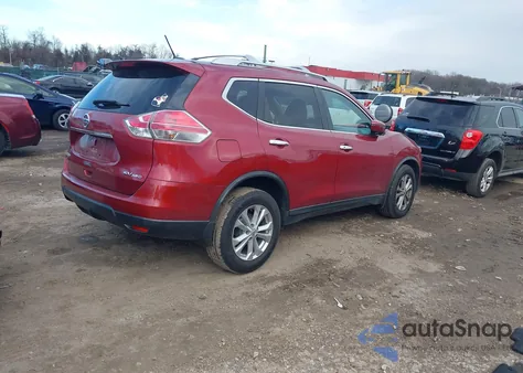 2016 Nissan Rogue Sv from USA, damaged, VIN KNMAT2MV7GP689551